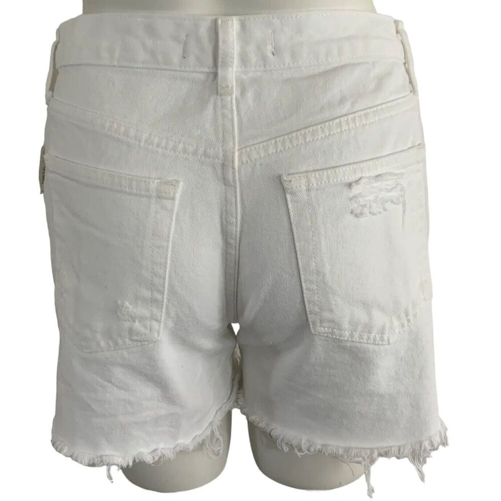 We The Free Distressed Shorts Raw Hem Rigid 25 - Picture 3 of 11